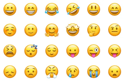 Copy & paste emoji for facebook, messenger